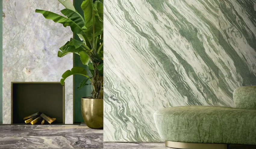 Мрамор Green Pink Onyx